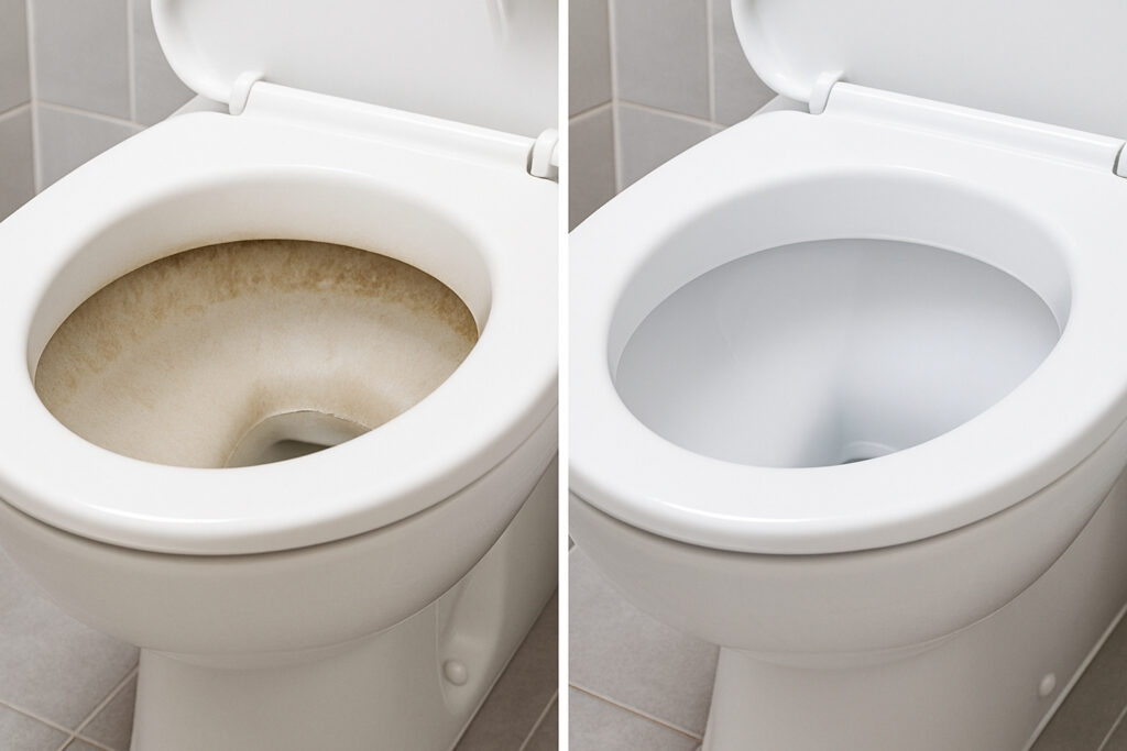 limpieza del baño